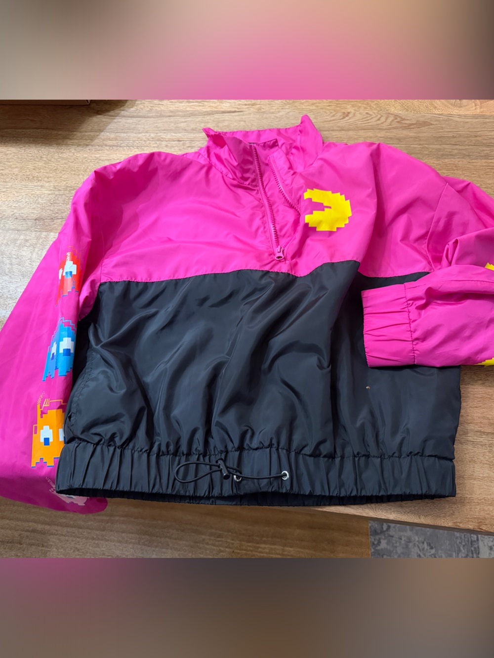 Like new Pac-Man Jacket size medium.